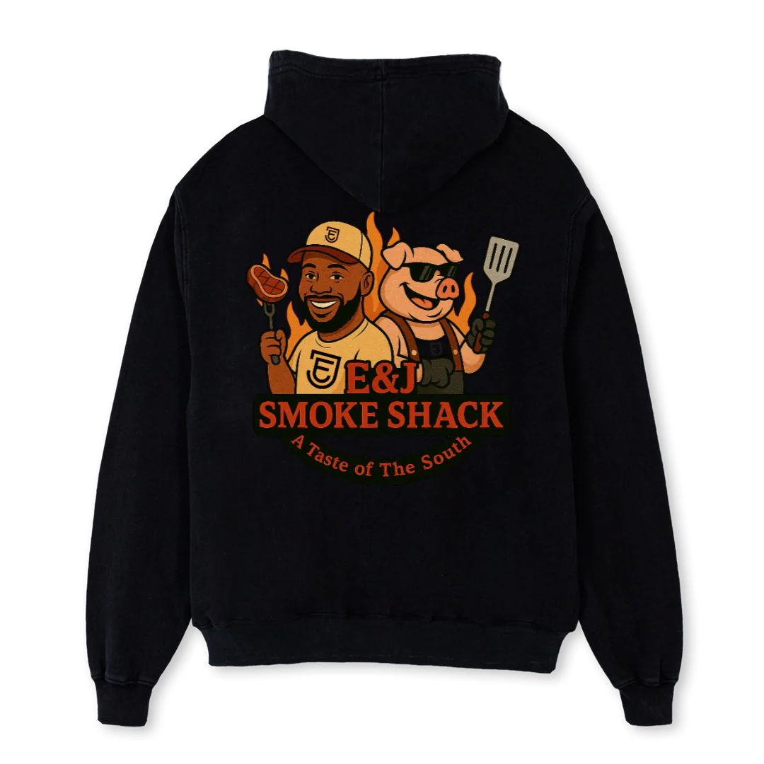 ENJHDE Black Oversized Hoodie. - Image 2