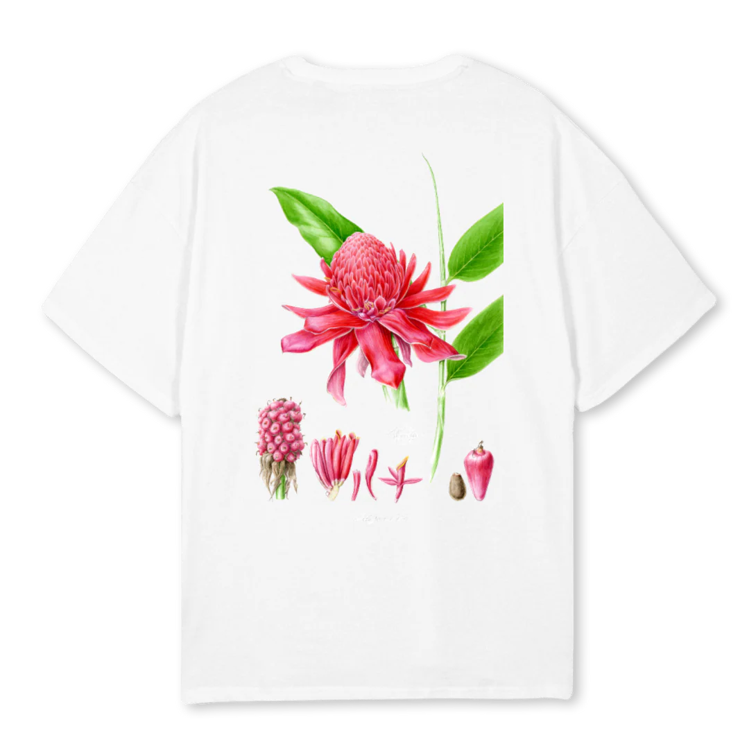 ENZO LEFORT_2 White Oversized Tee. - Image 2