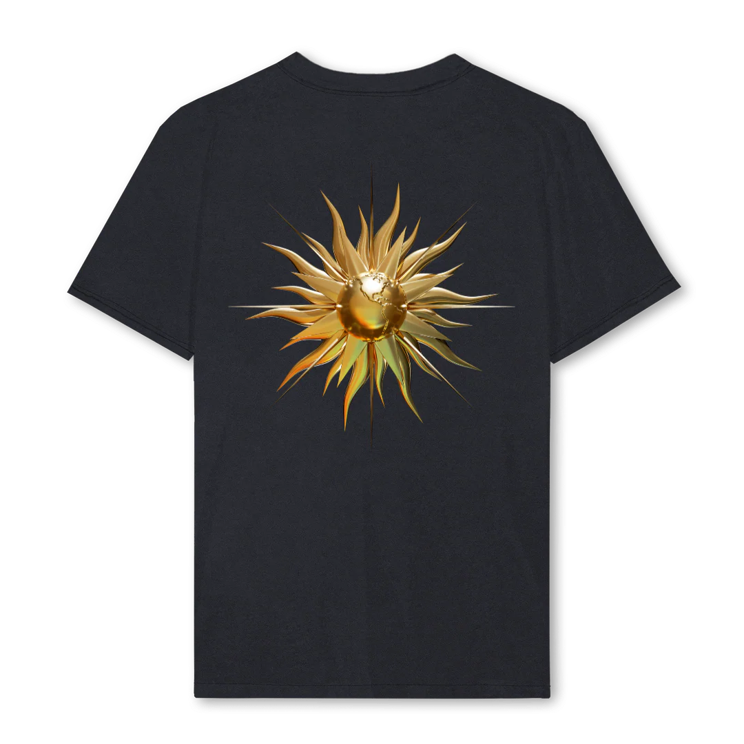 EOC VBLK REGUL FIT Vintage Black Regular Tee. - Image 2