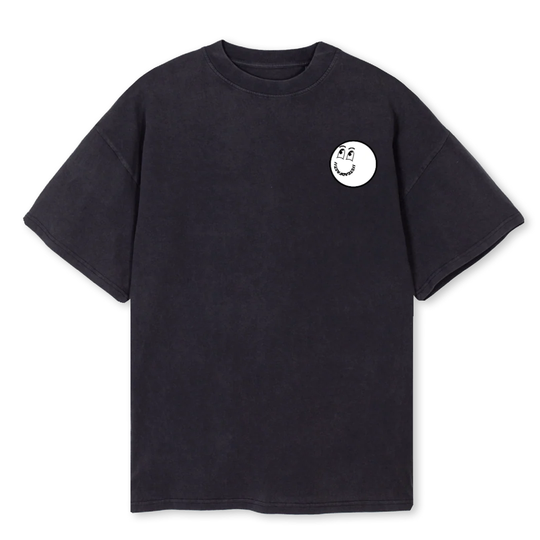 EPHBLACKSHIRT Vintage Black Oversized Tee.