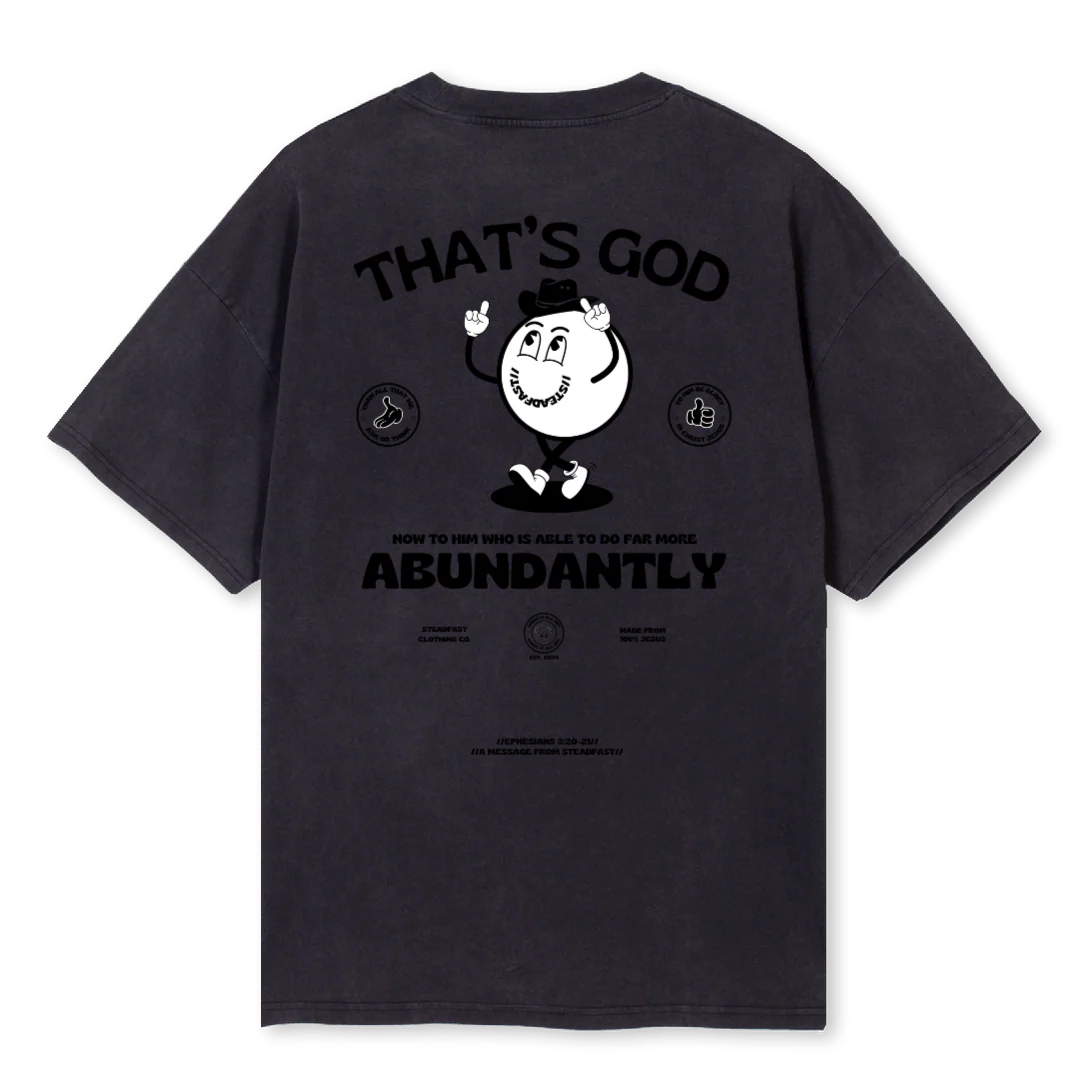 EPHBLACKSHIRT Vintage Black Oversized Tee. - Image 2