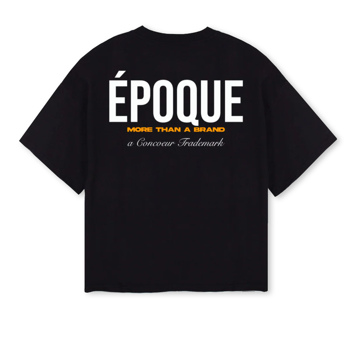 EPOQUEIIIBLACKSHIRT Black Oversized Boxy Tee. - Image 2