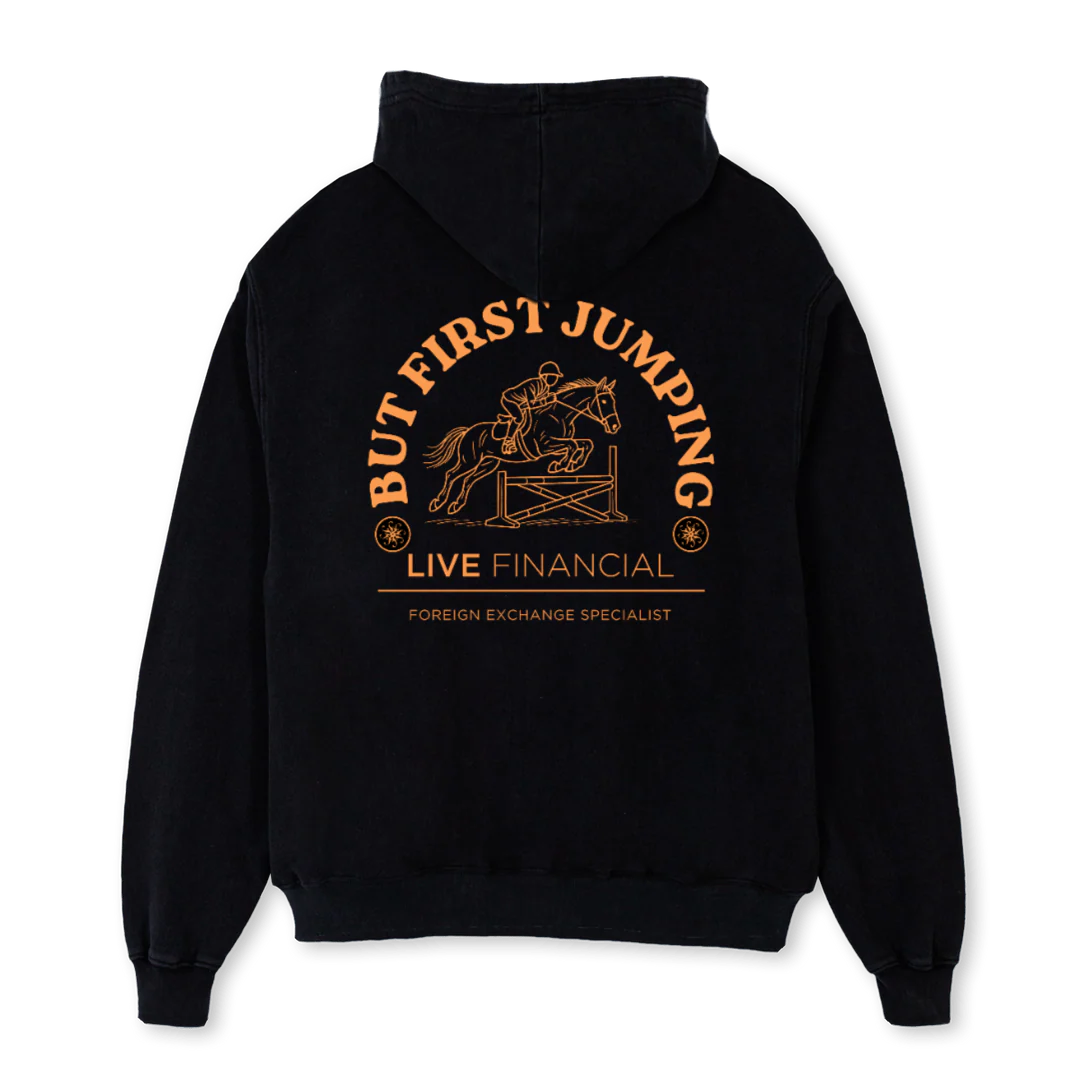 EQUIHOODIELF Black Oversized Hoodie. - Image 2