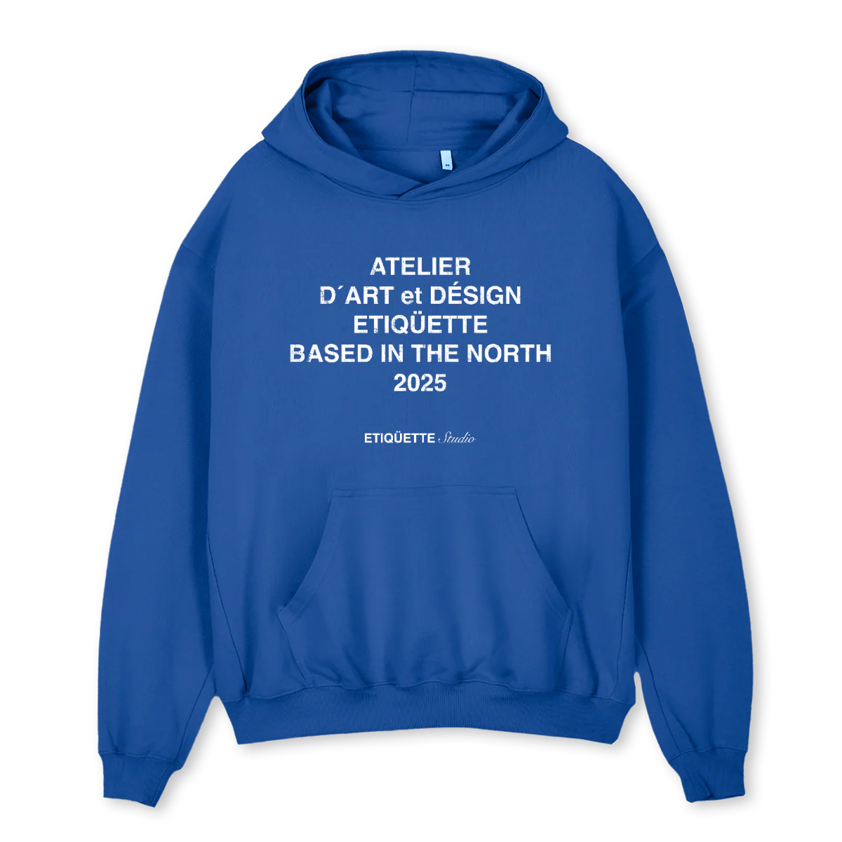 ESBLUE Cobalt Blue Oversized Hoodie.