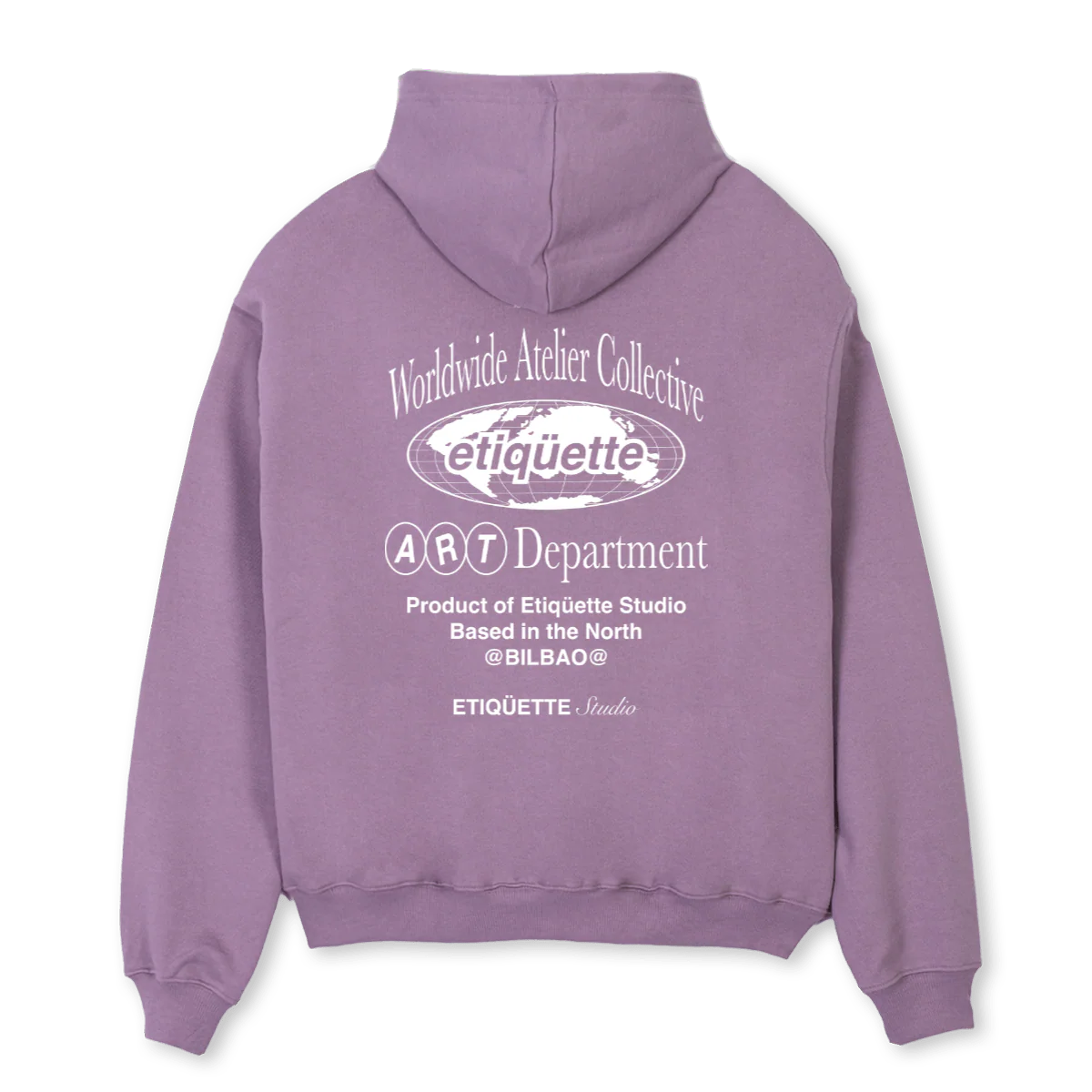 ESPURPLE Purple Oversized Hoodie. - Image 2