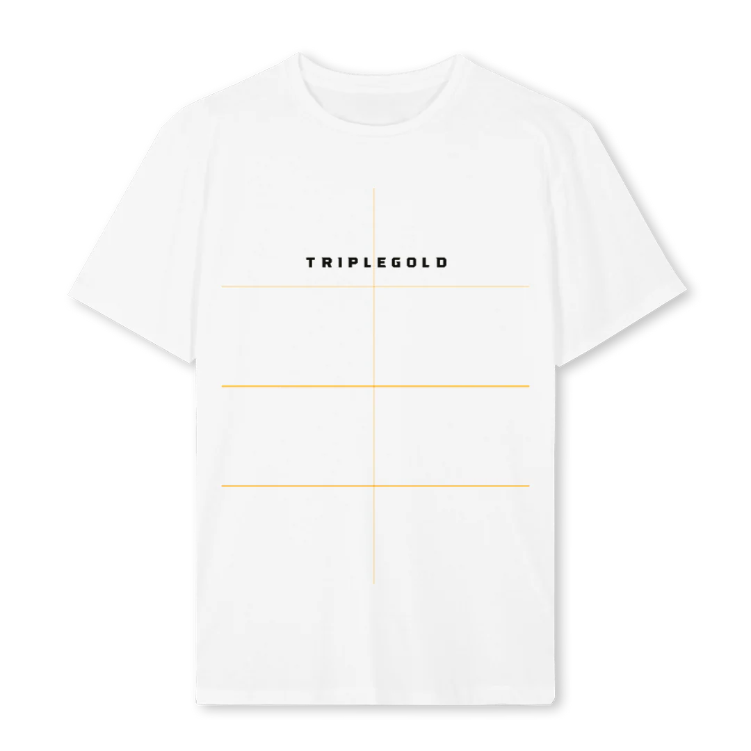 ESSENTIAL TEE White Regular Tee.