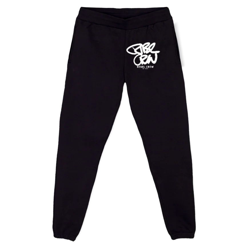 ESSNTLSBOTTB Black Relaxed Sweatpants.