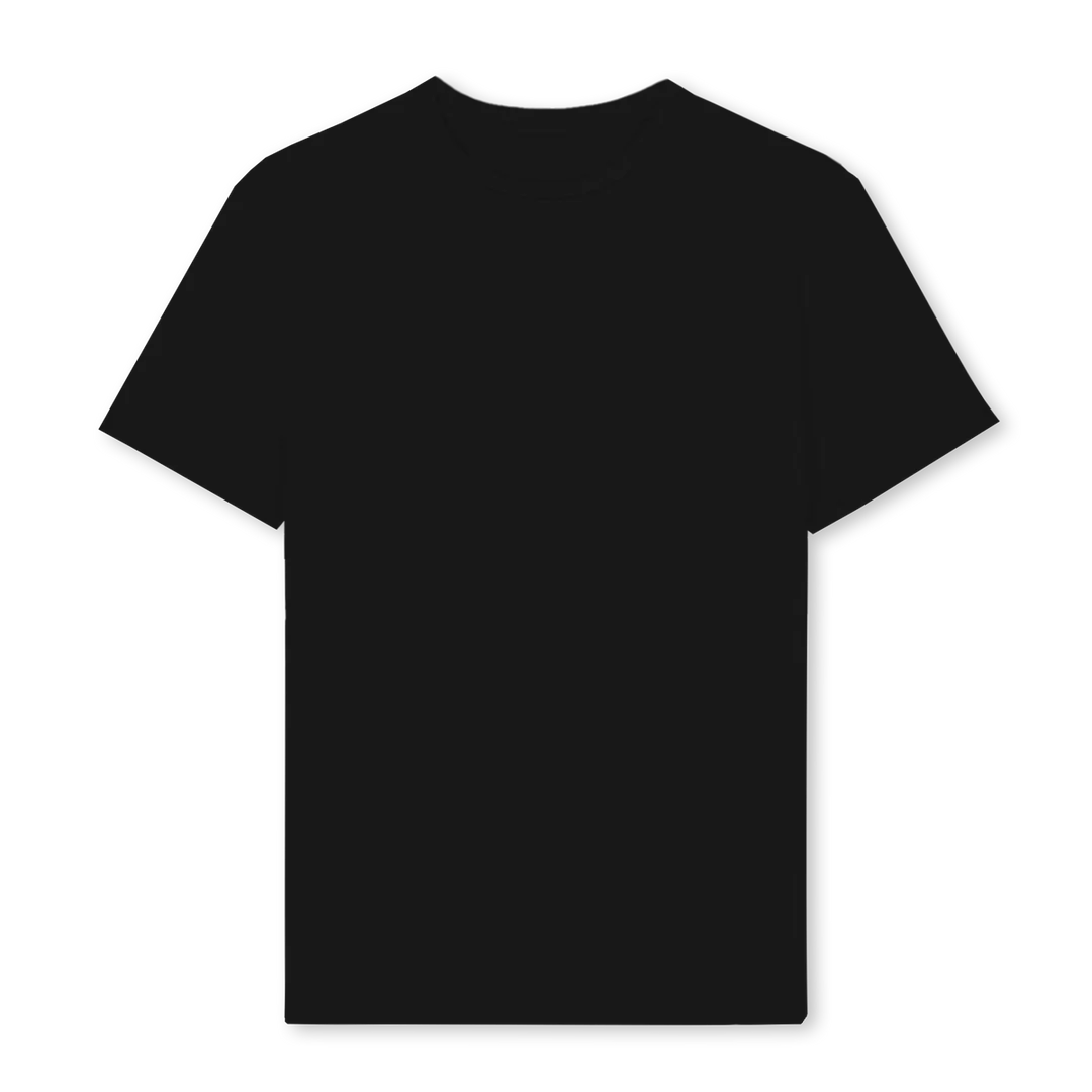 ETCHFITBACK Black Regular Tee.