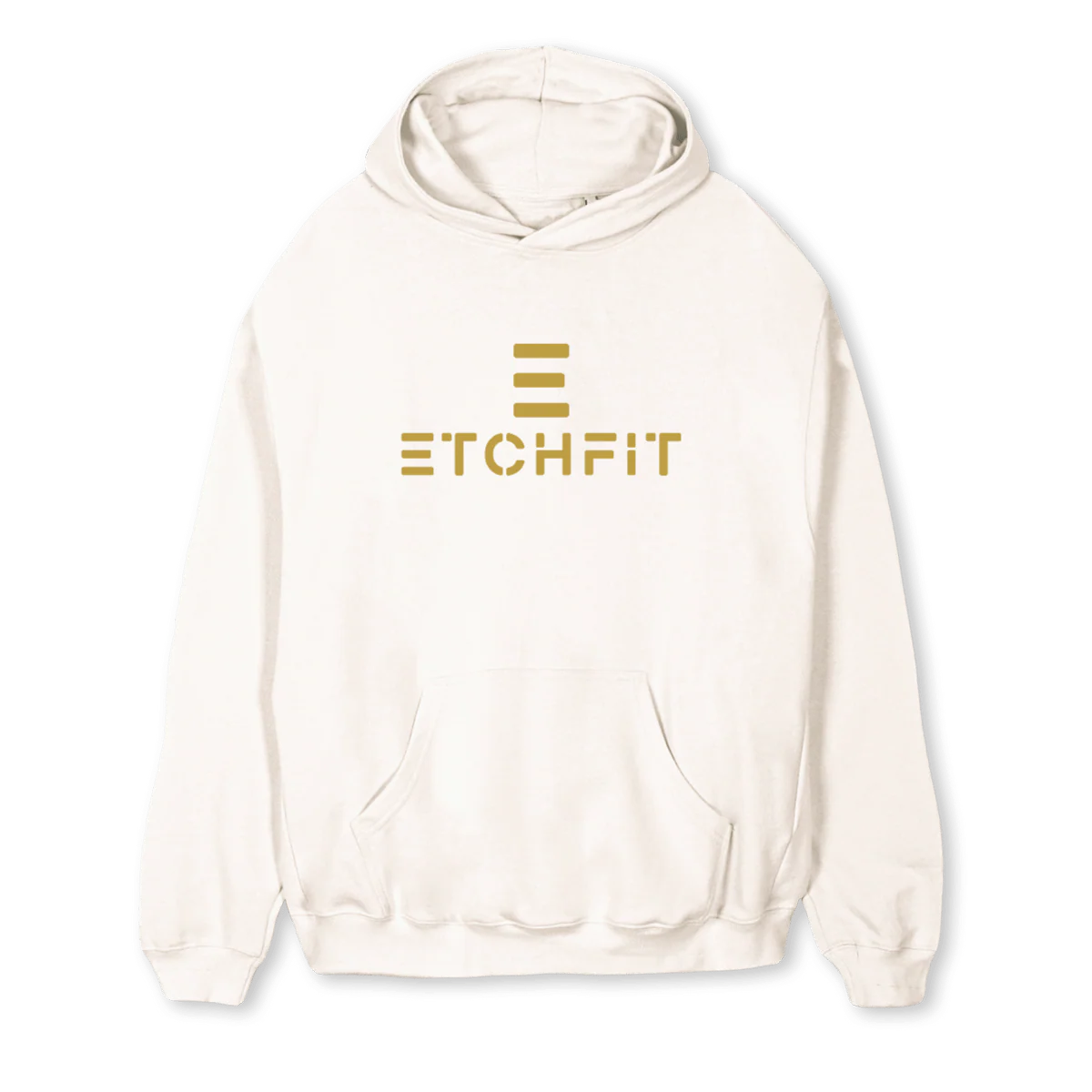 ETCHFITHOODIETEST Vintage White Regular Hoodie.