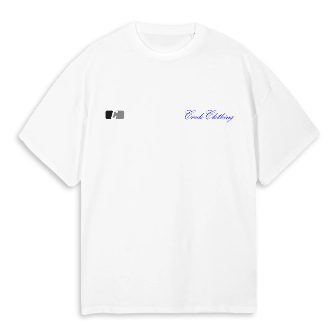 ETERNALDREAMSTEE White Oversized Tee.
