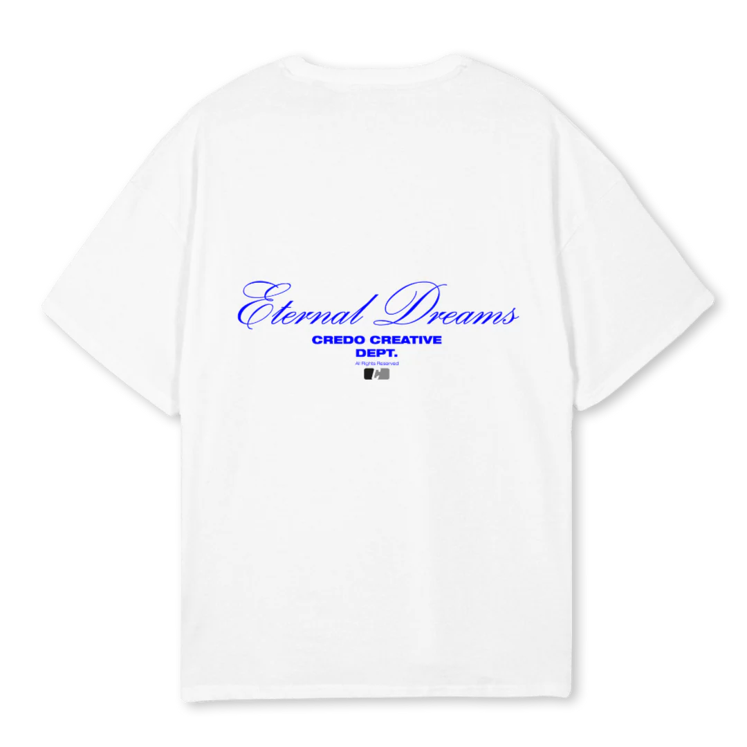 ETERNALDREAMSTEE White Oversized Tee. - Image 2