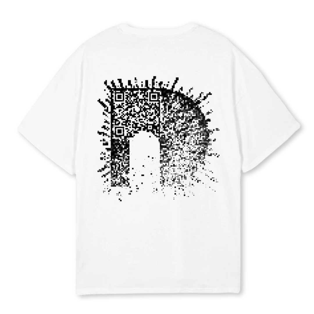 EVENTONE White Oversized Tee. - Image 2