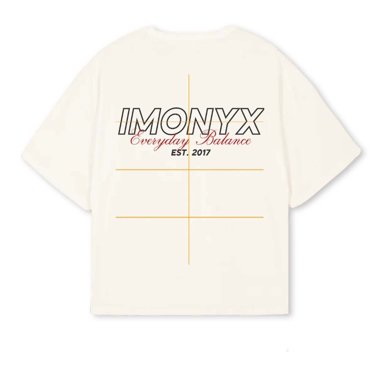 EVERYDAY OFFW Vintage White Oversized Boxy Tee. - Image 2