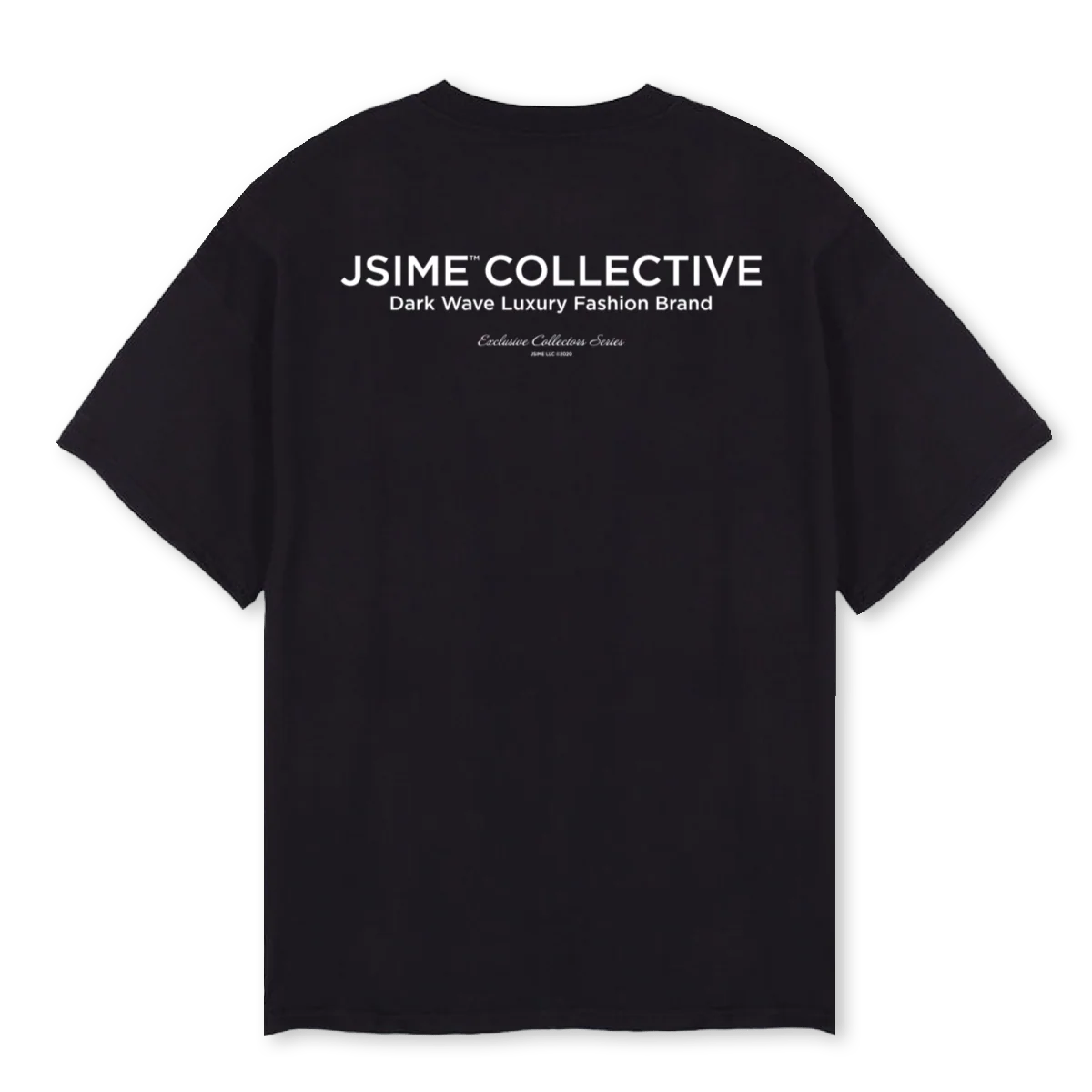 EXCL BLACK TEE Black Oversized Tee. - Image 2