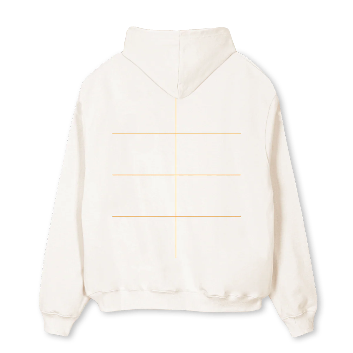 EXECUTIONTWO Vintage White Oversized Hoodie. - Image 2