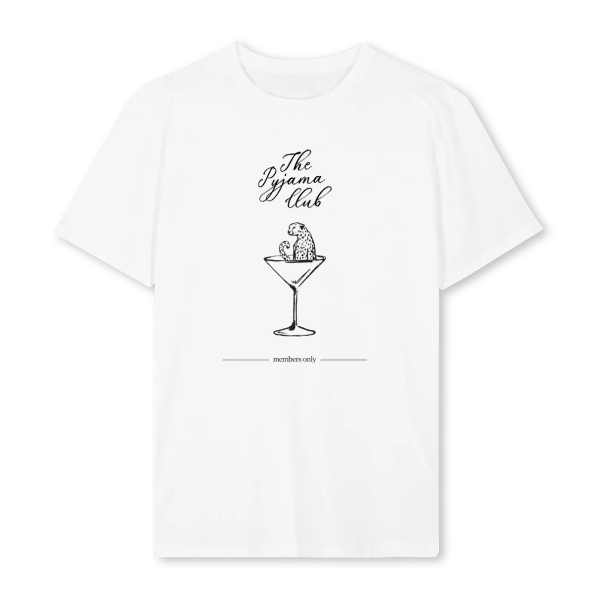 FABIAN White Regular Tee.