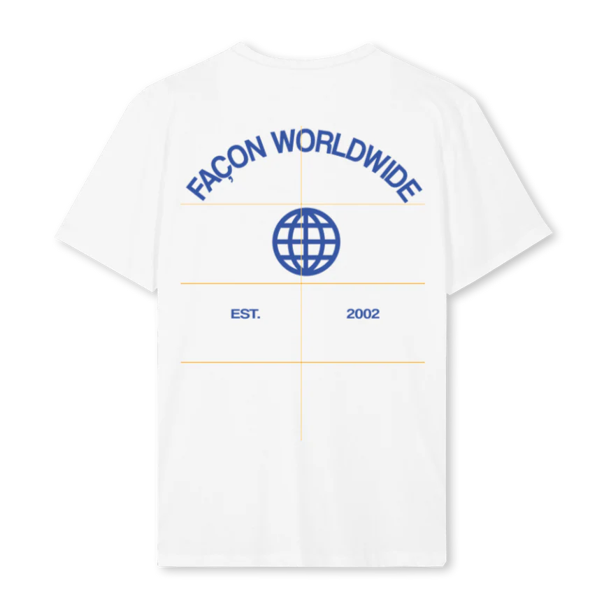 FACON White Regular Tee. - Image 2