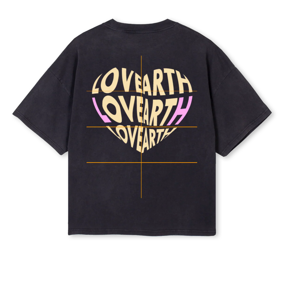 FADEDBLACKFOTG Vintage Black Oversized Boxy Tee. - Image 2