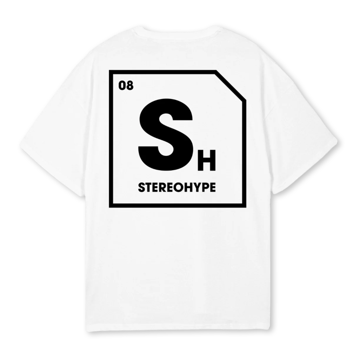 FAKEDJINGWHITETEE White Oversized Tee. - Image 2