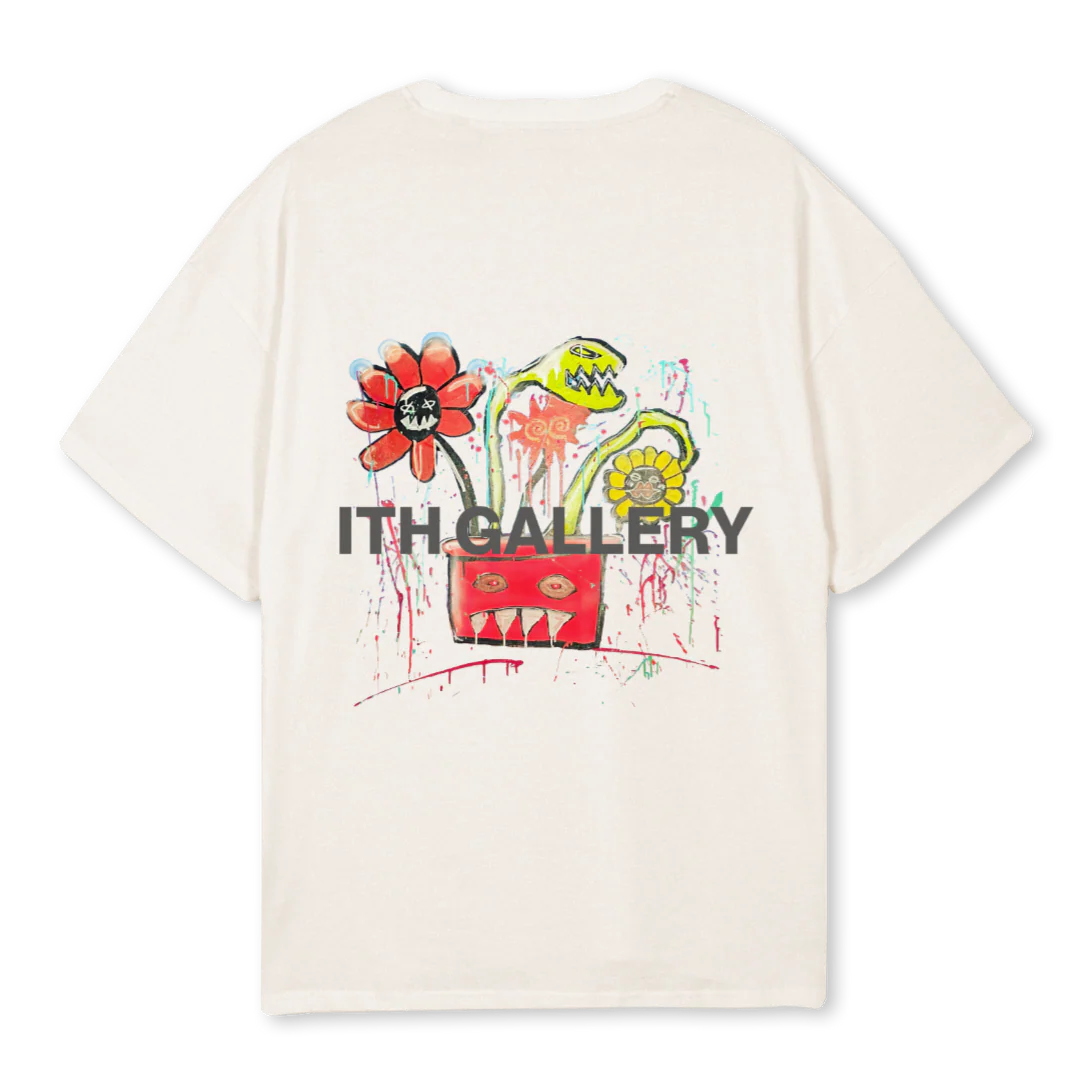 FAMILYOVERSIZETEE Vintage White Oversized Tee. - Image 2