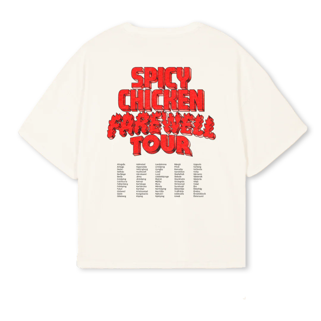 FARWELL TSH Vintage White Oversized Boxy Tee. - Image 2