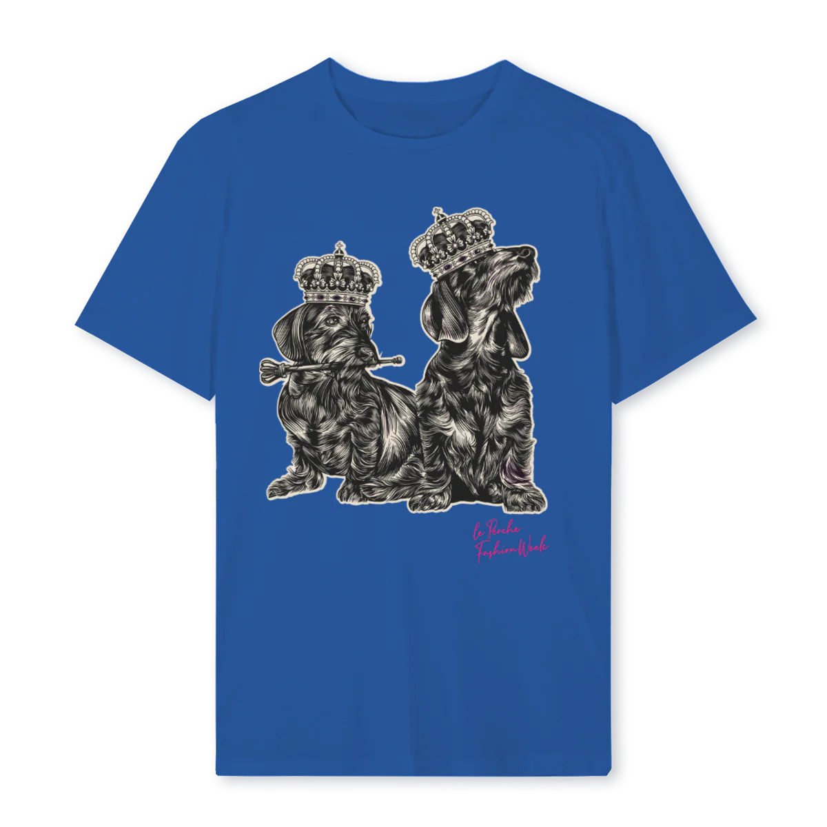 FASHIONWEEK Cobalt Blue Regular Tee.