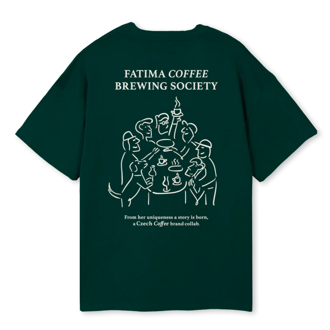 FATIMATEEWILDGREEN Wild Green Oversized Tee. - Image 2