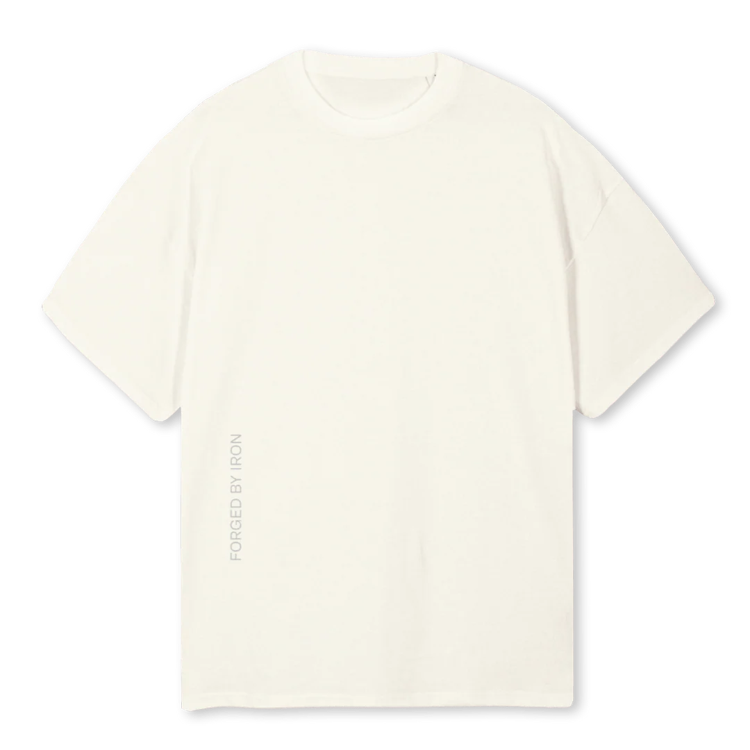 FBISPINCREM Cream Oversized Tee.