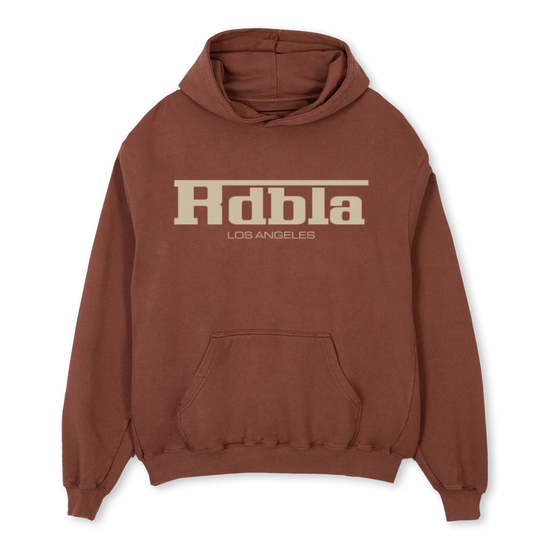 FBRAUN Vintage Brown Oversized Hoodie.