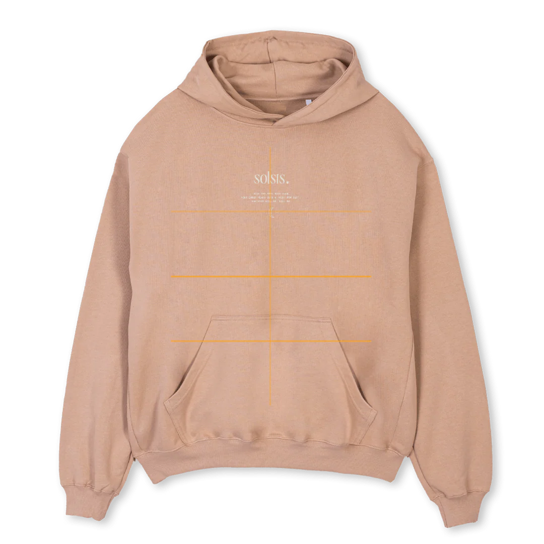 FBVSAND Croissant Oversized Hoodie.