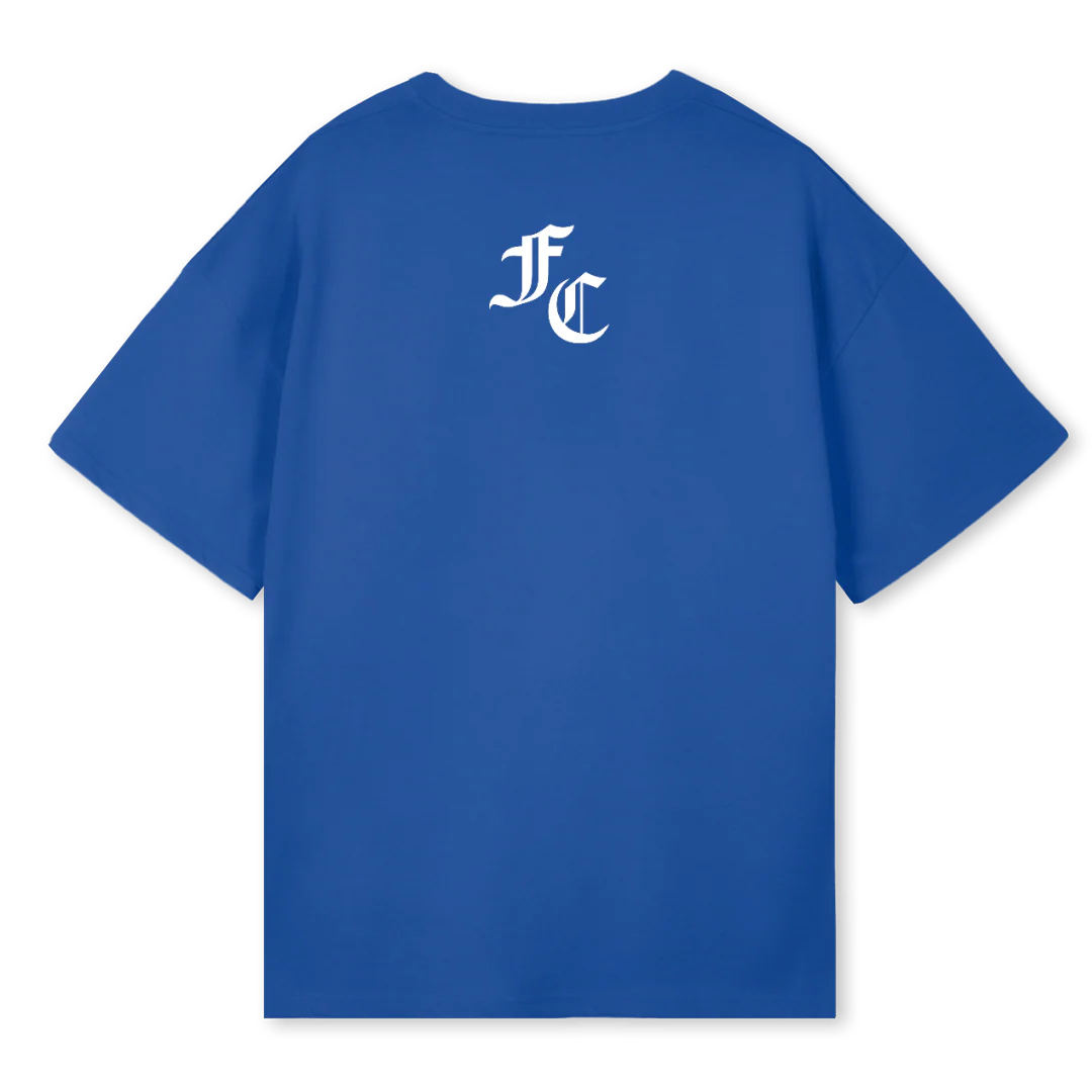 FC Cobalt Blue Oversized Tee. - Image 2