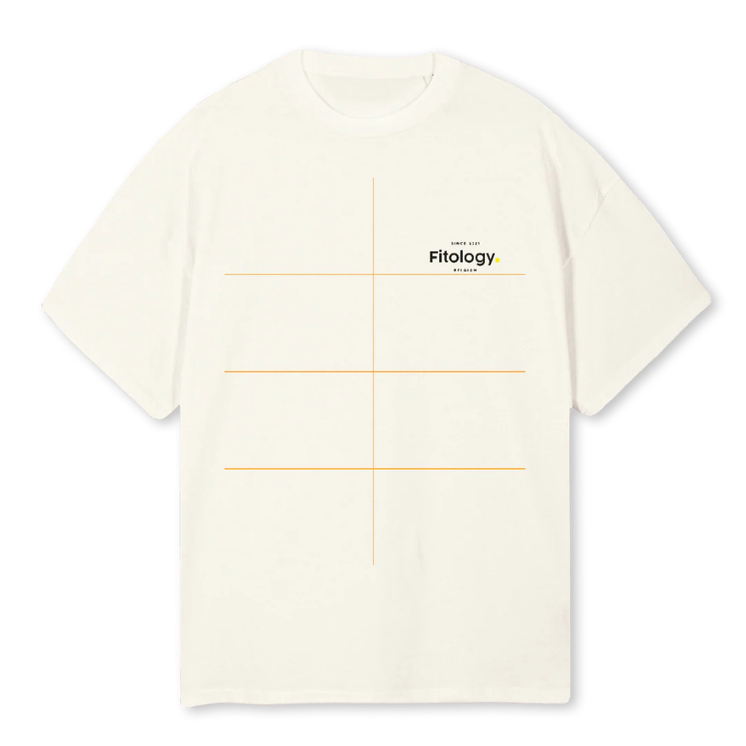 FCSHIRTS Cream Oversized Tee.