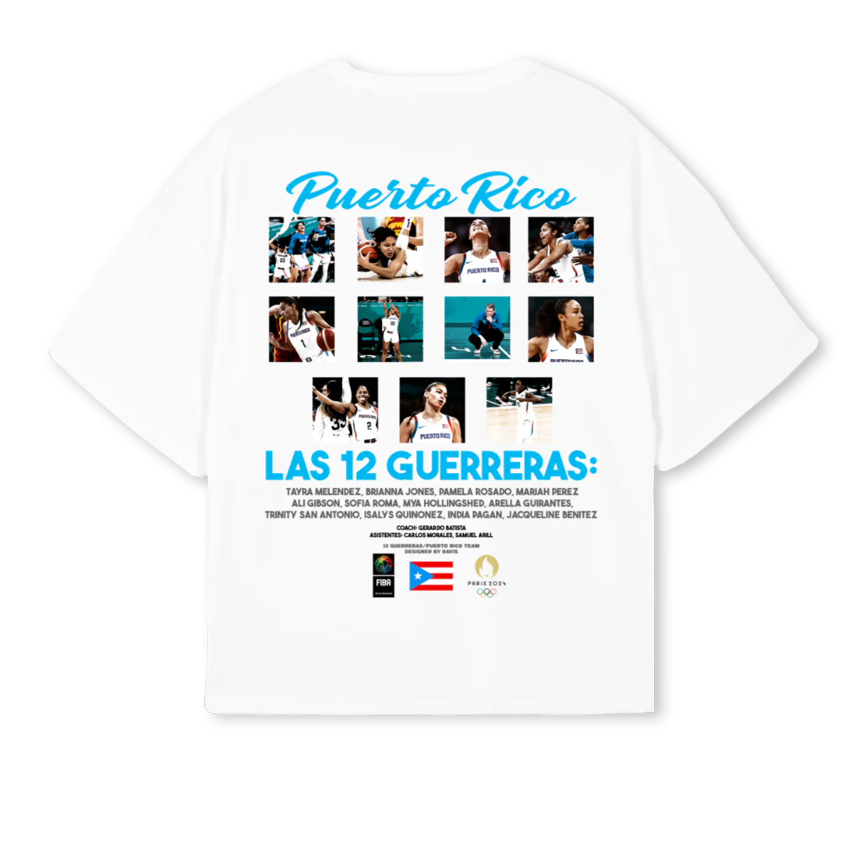 FEMENINA White Oversized Boxy Tee. - Image 2