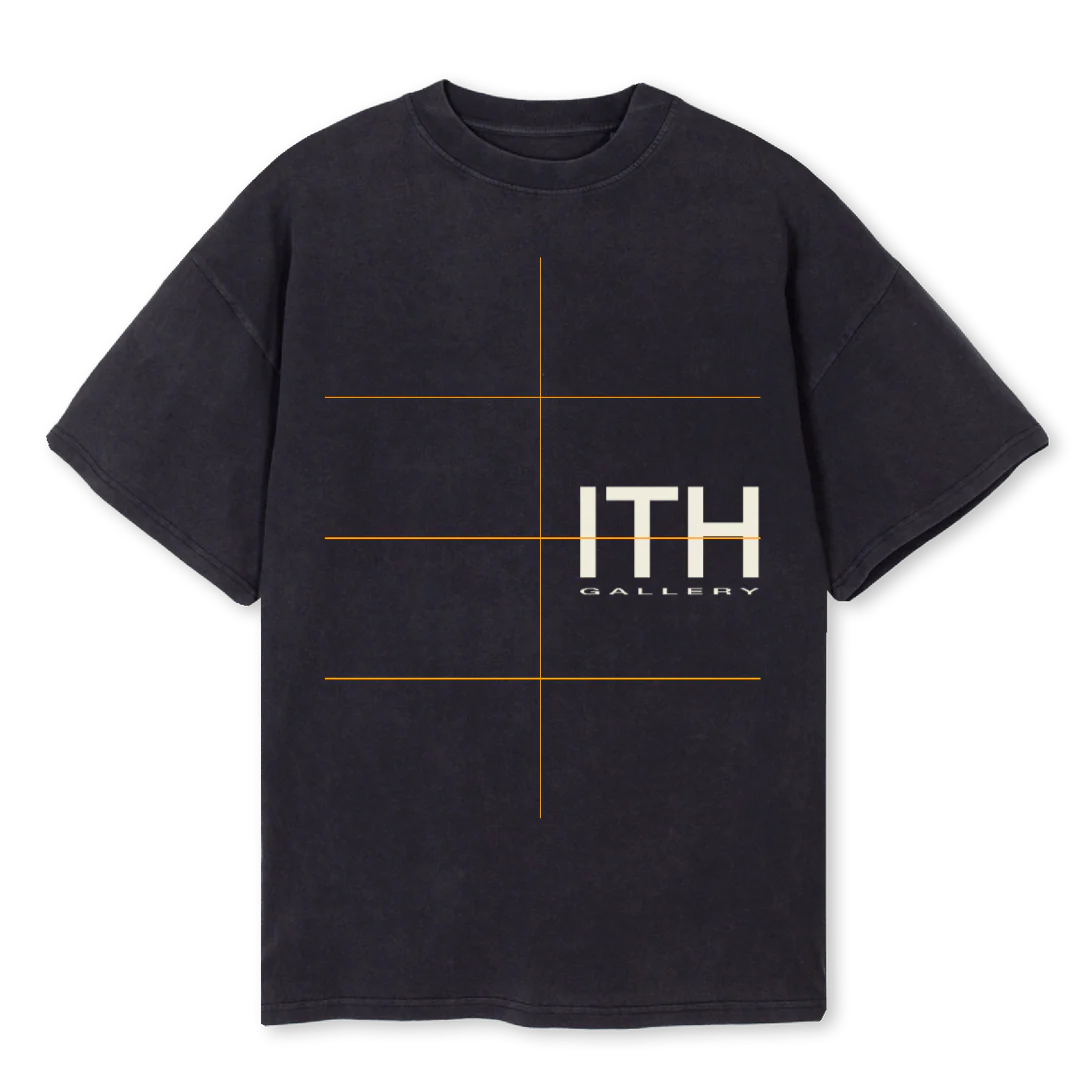 FEMMEFATALEBLACKOW Vintage Black Oversized Tee.