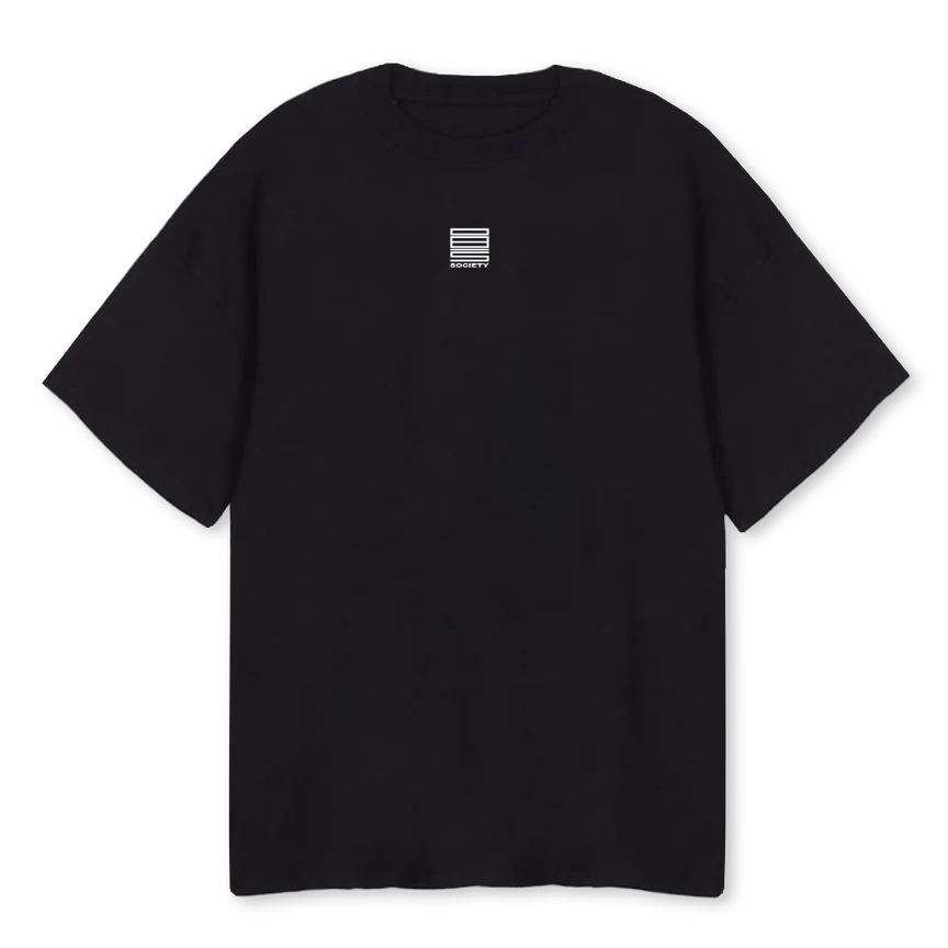FFMNIGHT Black Oversized Tee.