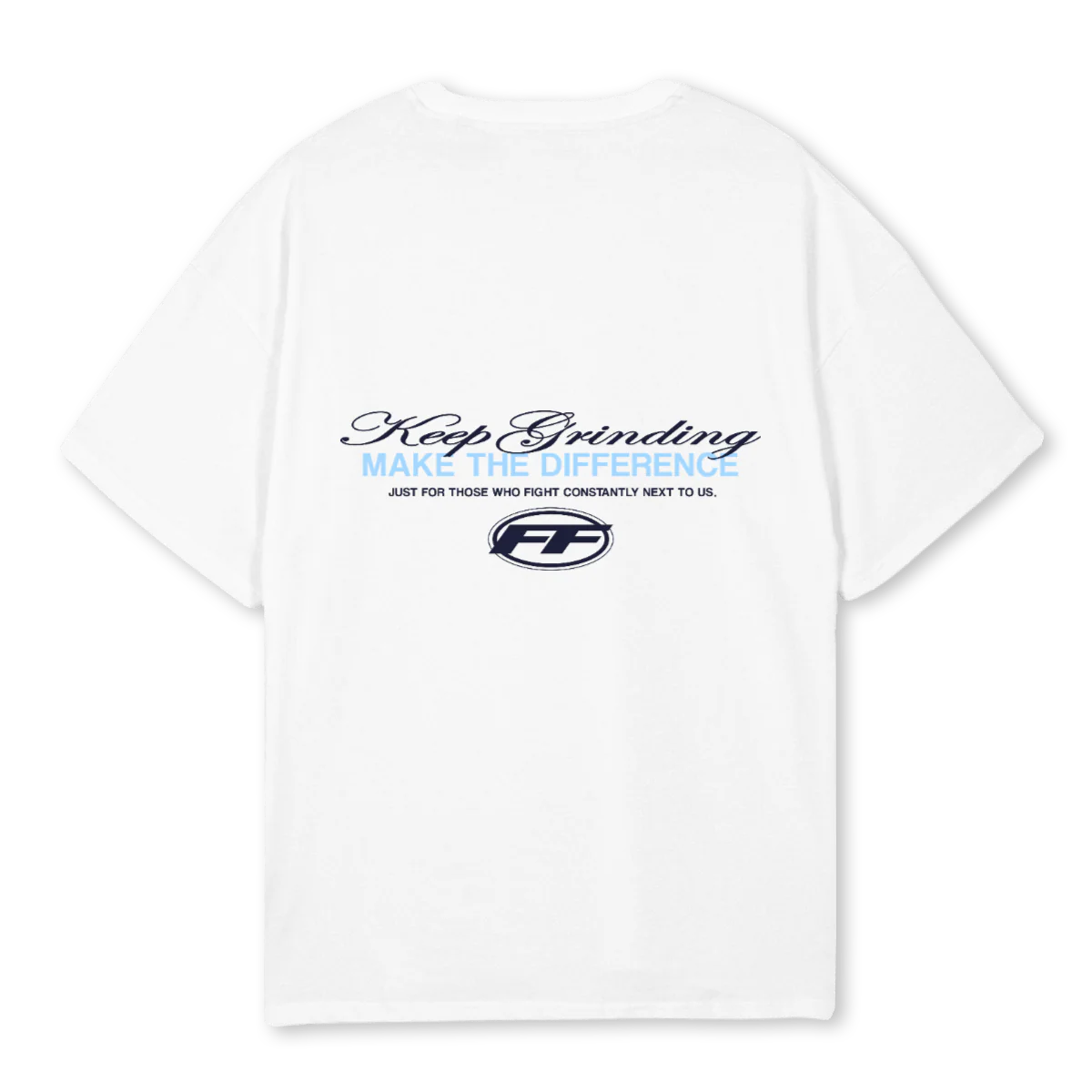 FFTEESAMPLE White Oversized Tee. - Image 2