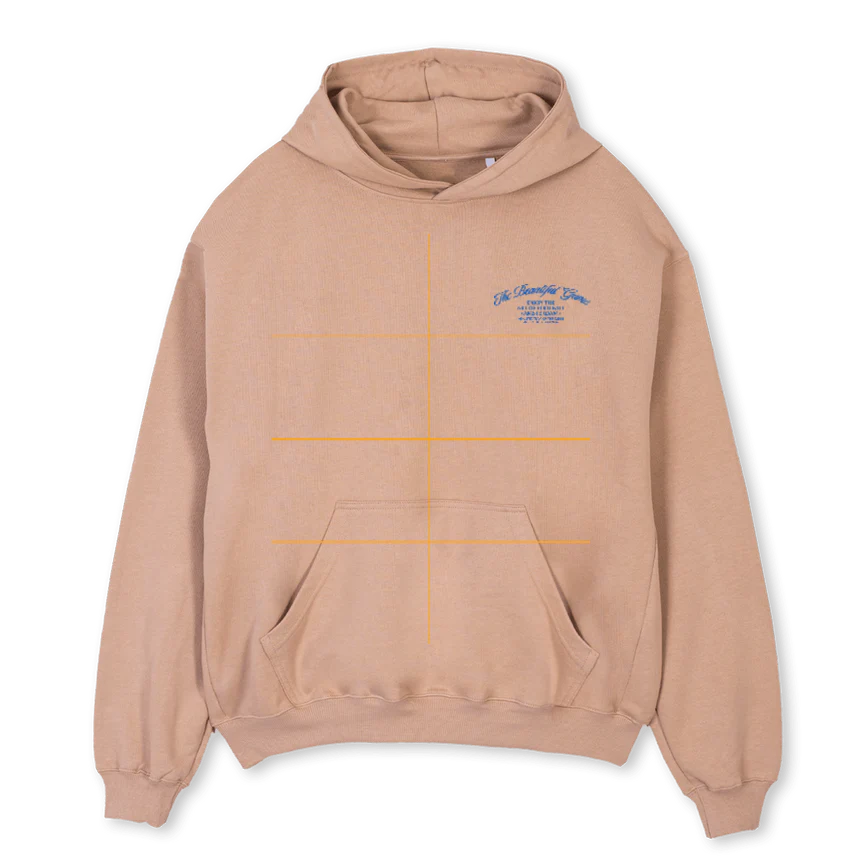 FILES Croissant Oversized Hoodie.