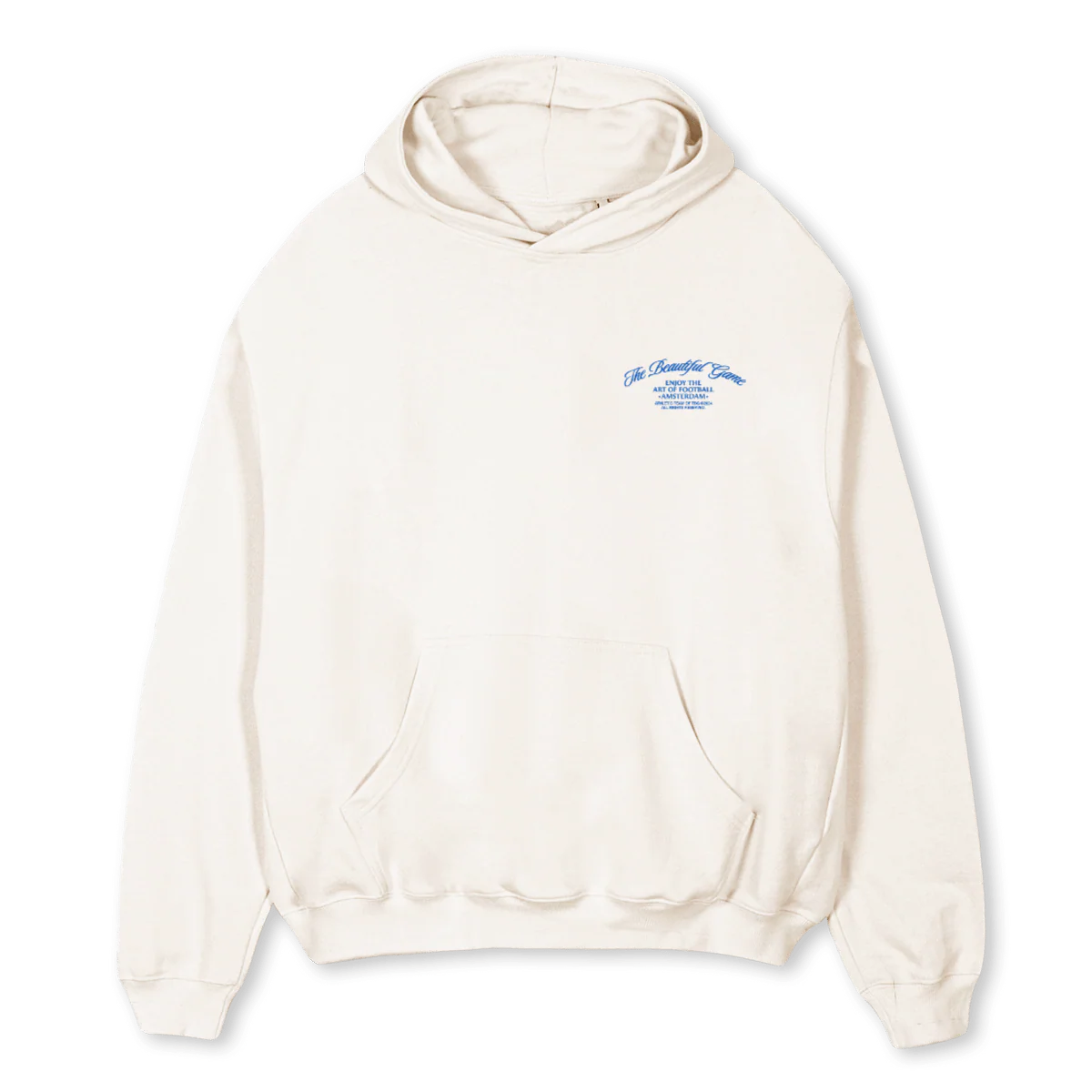 FILES Vintage White Oversized Hoodie.