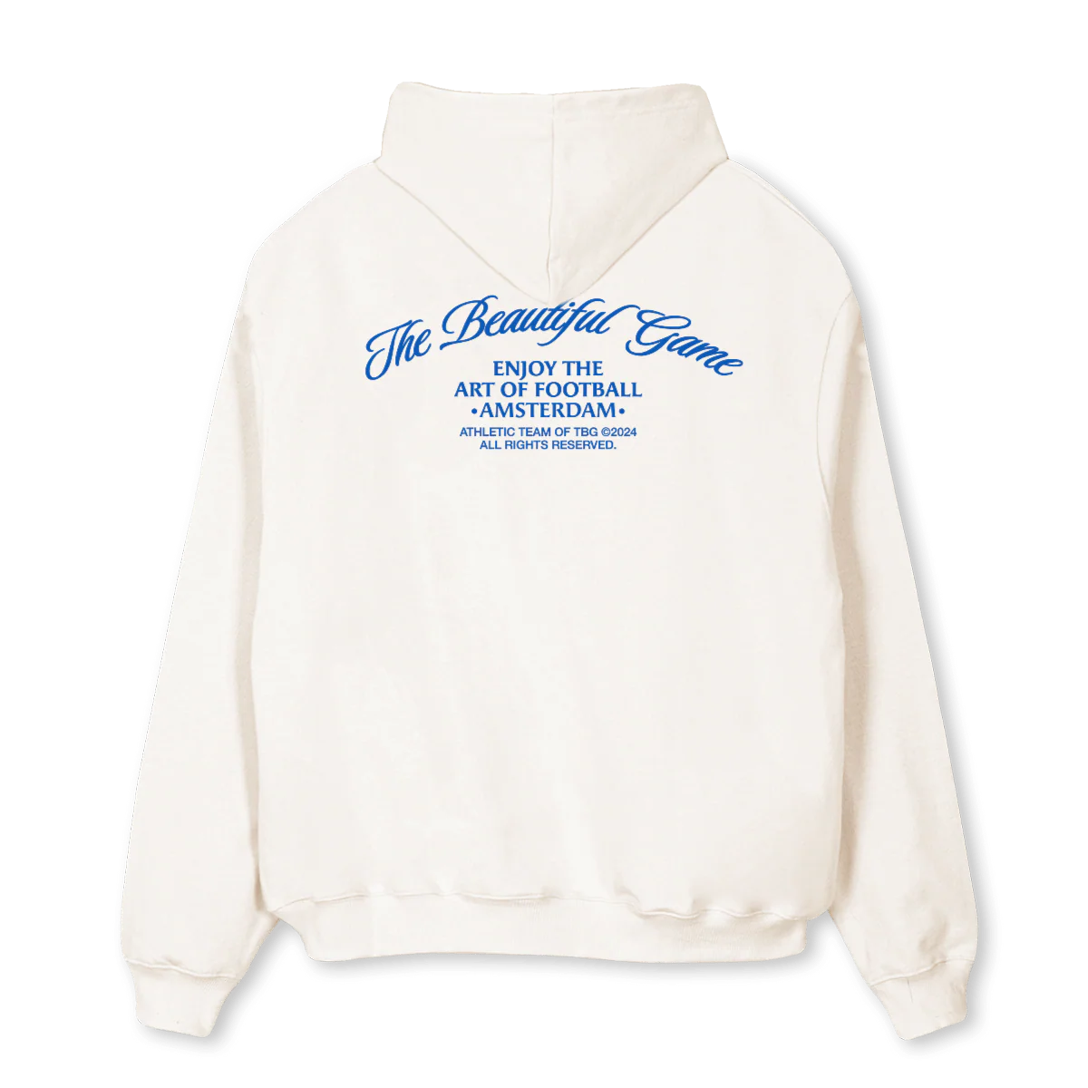 FILES Vintage White Oversized Hoodie. - Image 2