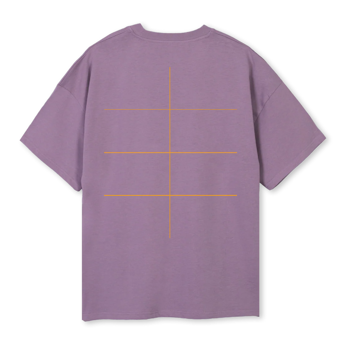 FINAL PURPLE EPOQUE Purple Oversized Tee. - Image 2