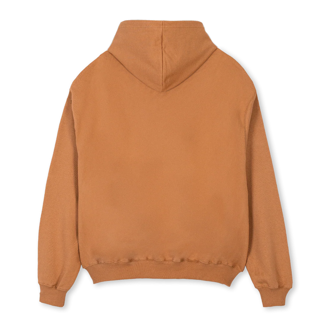 FINAL ZIPPER Camel Oversized Zipped Hoodie. - Image 2