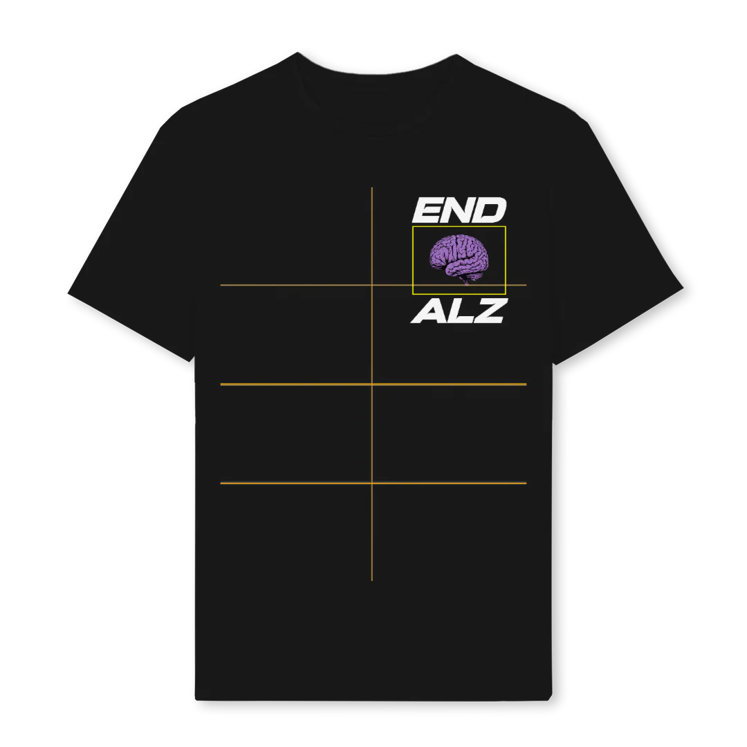 FINALENDALZTEEBLK Black Regular Tee.