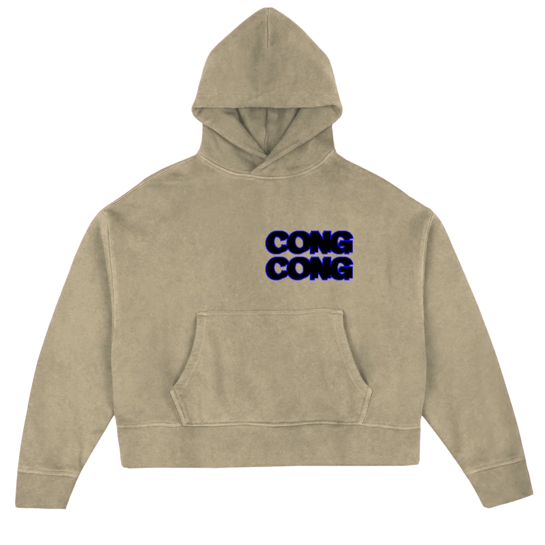 FINALHOOD Vintage Dune Oversized Boxy Hoodie.