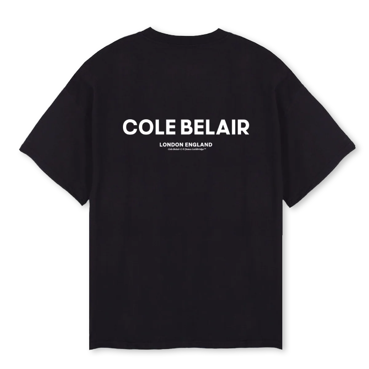 FIRSTDROPCB Black Oversized Tee. - Image 2