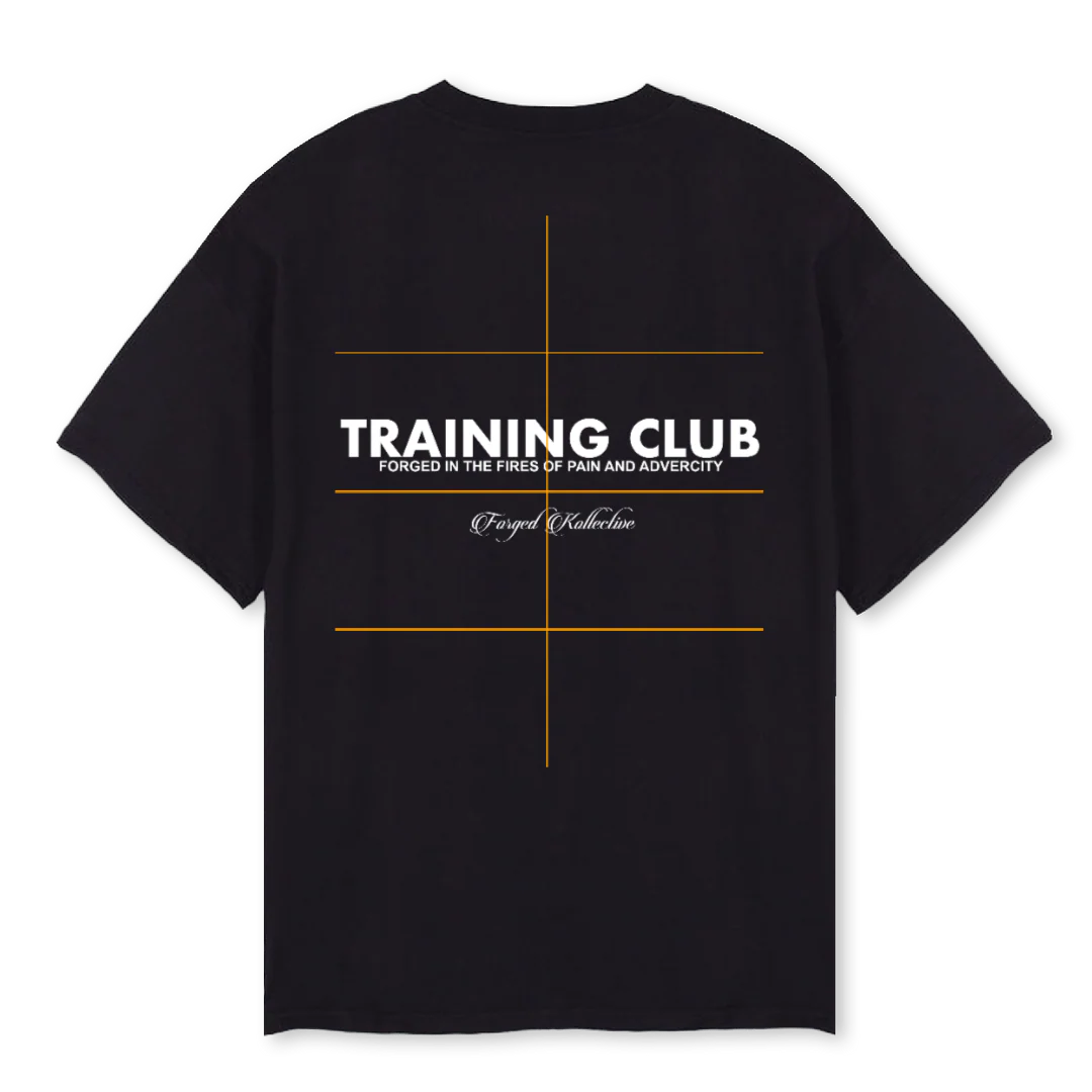 FKTRAININGCLUB Black Oversized Tee. - Image 2