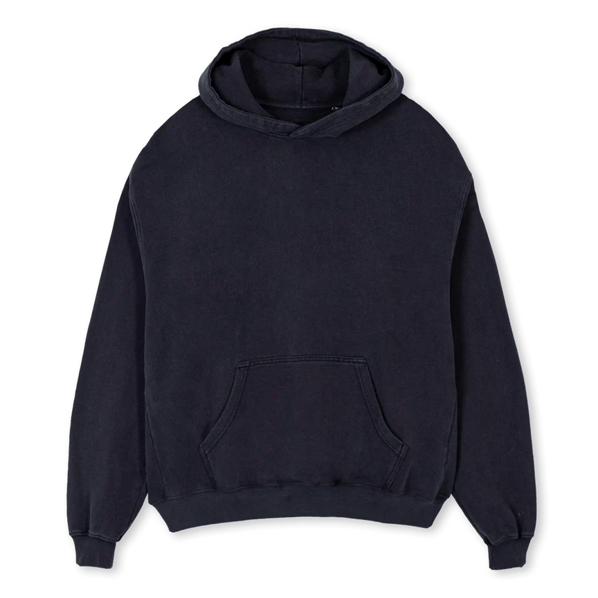 FLAMERHOODIE Vintage Black Oversized Hoodie.