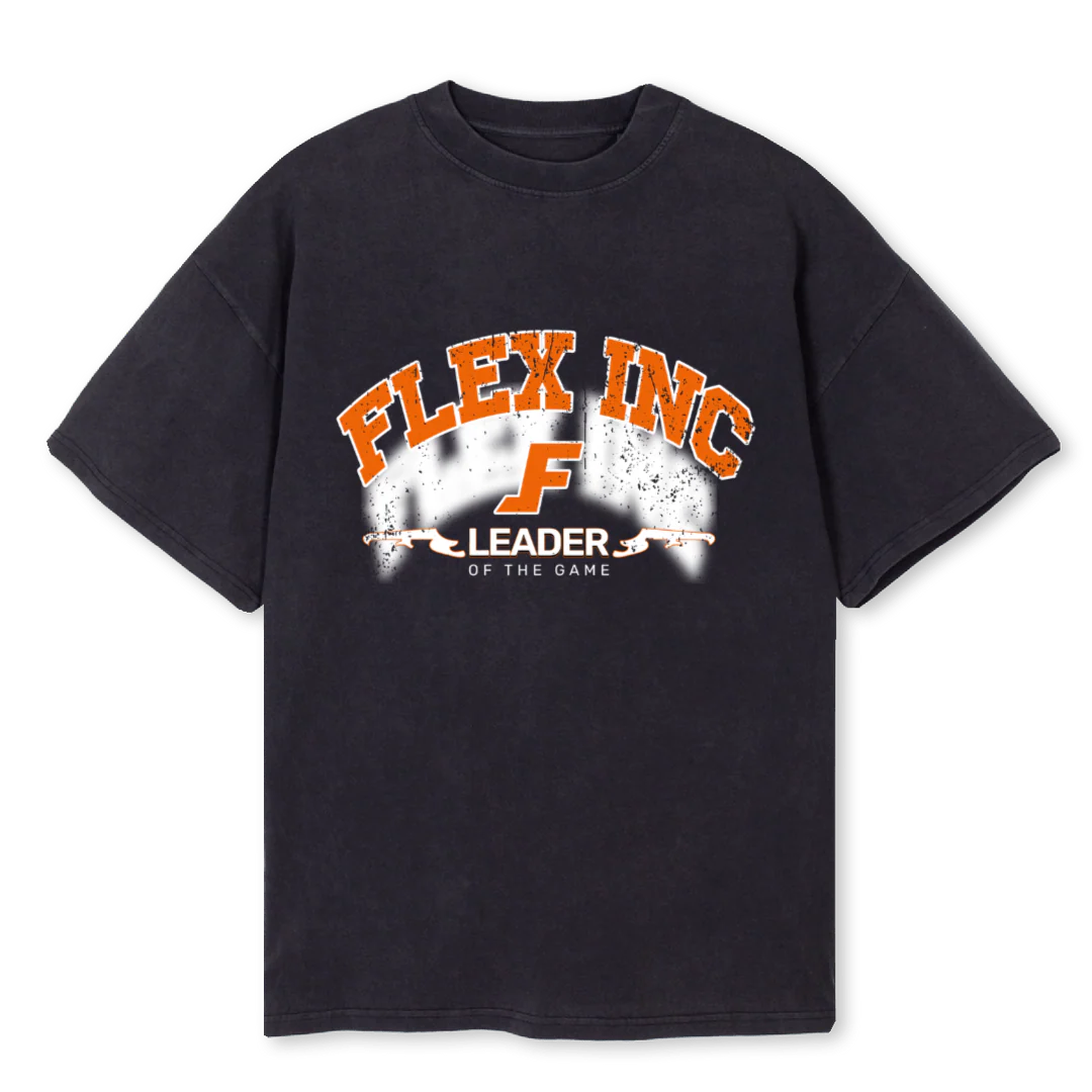 FLEXINCVINTAGE Vintage Black Oversized Tee.