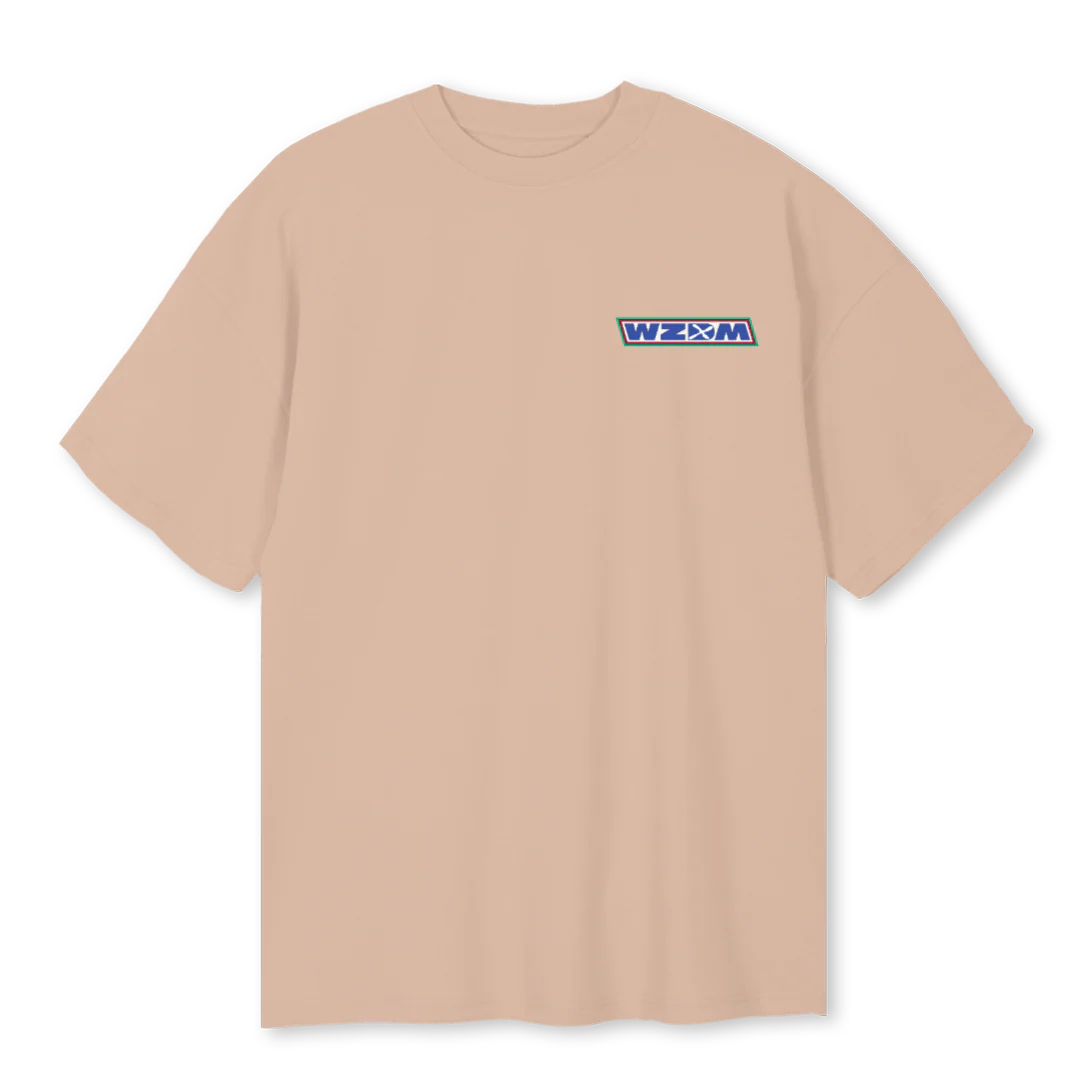 CURIOUSEYE_C Croissant Oversized Tee.