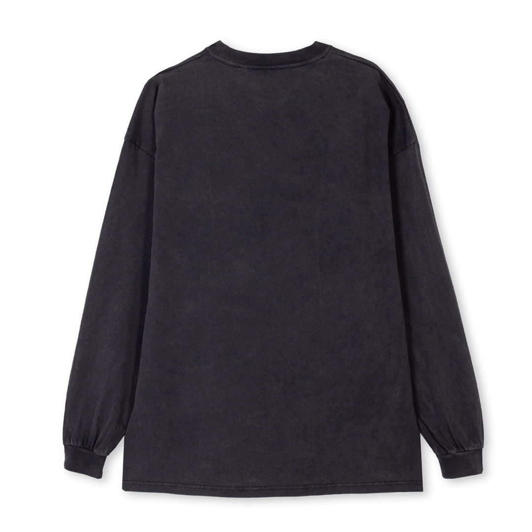FNUDMARCOIII Vintage Black Oversized LS Tee. - Image 2