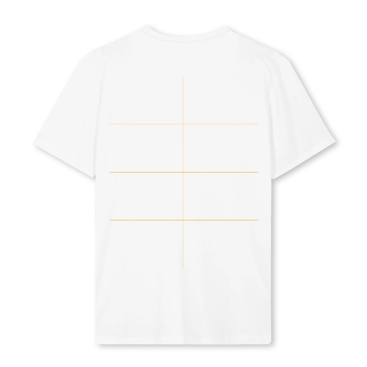 FOCUSTEE White Regular Tee. - Image 2